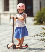 Highwaykick 3 Peach LED – Trotinet za decu - Slika 2