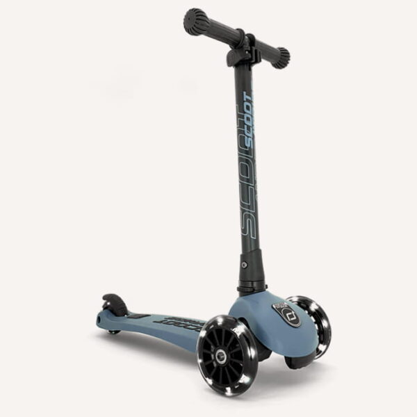 Highwaykick 3 Steel LED – Trotinet za decu